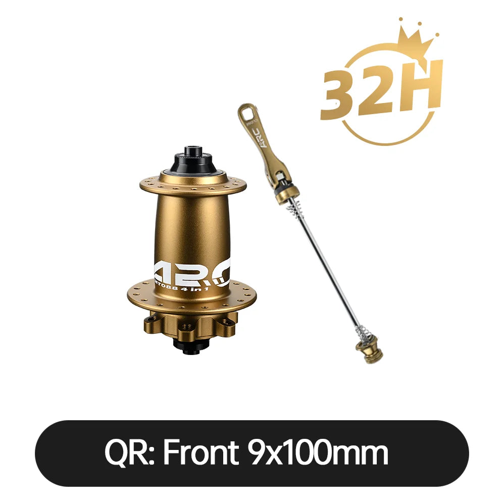 ARC MT088 MTB Hub 6 Pawls 180 Clicks Sealed Bearing Hub Front 9x100 15x100 Rear 10x135 12x142 Bicycle Cube 8 9 10 11 12 Speed