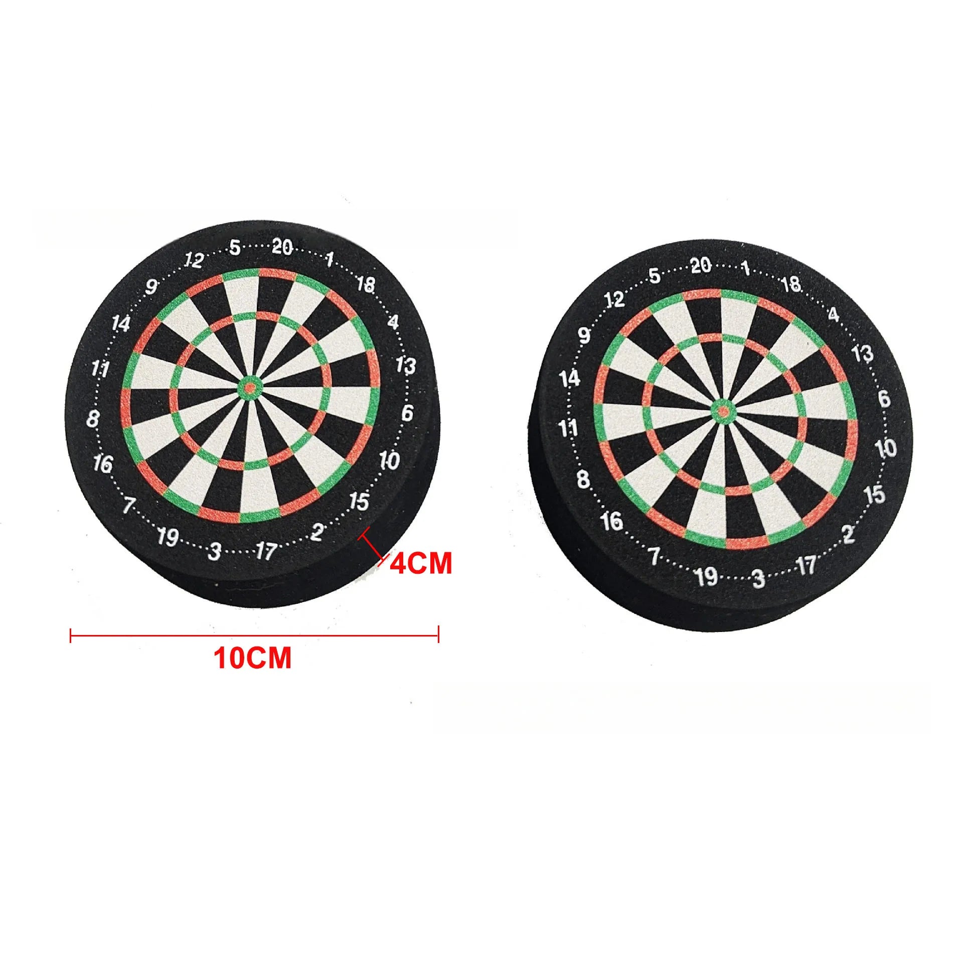10cm Mini Dart Dock - EVA Foam Dart Holder & Base Station with Double Face Dartboard Design, Soft Stand for Home & Party Games