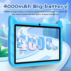 New 7 Inch 5G WiFi Kids' tablets Quad Core 4GB RAM 64GB ROM Dual Cameras Android 13.0 Learning Education Tablet PC 4000mAh