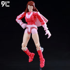 9L3D Superhero Team Invincible Boy Heroes Action Figure Lucky13 Dummy13 Multi-Colored T13 Multi-Jointed Collectible Toys Titan13