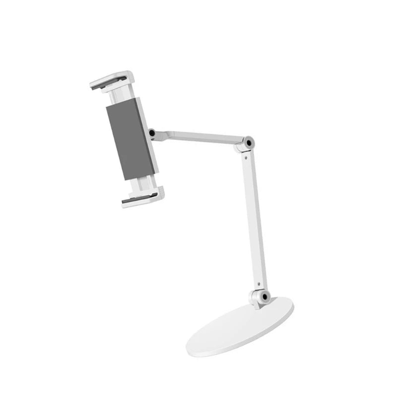 Heavy Duty Aluminum Tablets Stand With Rotating Base Ergonomic Support For Watching Movie And Reading Books
