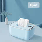 DMWD Electric Baby Wet Tissue Dispenser Paper Case Napkin Heating Storage Box Warmer Temperature Control Thermostat Wipes Heater