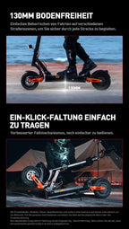 JOYOR T6E PRO ABE Adult Electric Scooter 500W Motor 48V26AH Battery E-Mountain Escooter 10" Off-Road Tire Foldable E-Scooter