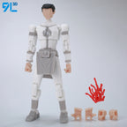 9L3D Superhero Team Invincible Boy Heroes Action Figure Lucky13 Dummy13 Multi-Colored T13 Multi-Jointed Collectible Toys Titan13