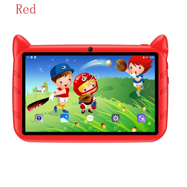 New 7 Inch 5G WiFi Kids' tablets Quad Core 4GB RAM 64GB ROM Dual Cameras Android 13.0 Learning Education Tablet PC 4000mAh