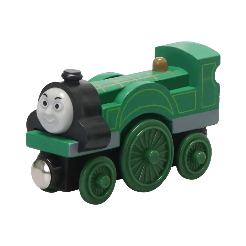 Thomas and Friends Wooden Trains Thomas Edward Percy Gorden Handel Molley Model Toy Magnetic Rail Train Toys for Boys Kids Gifts