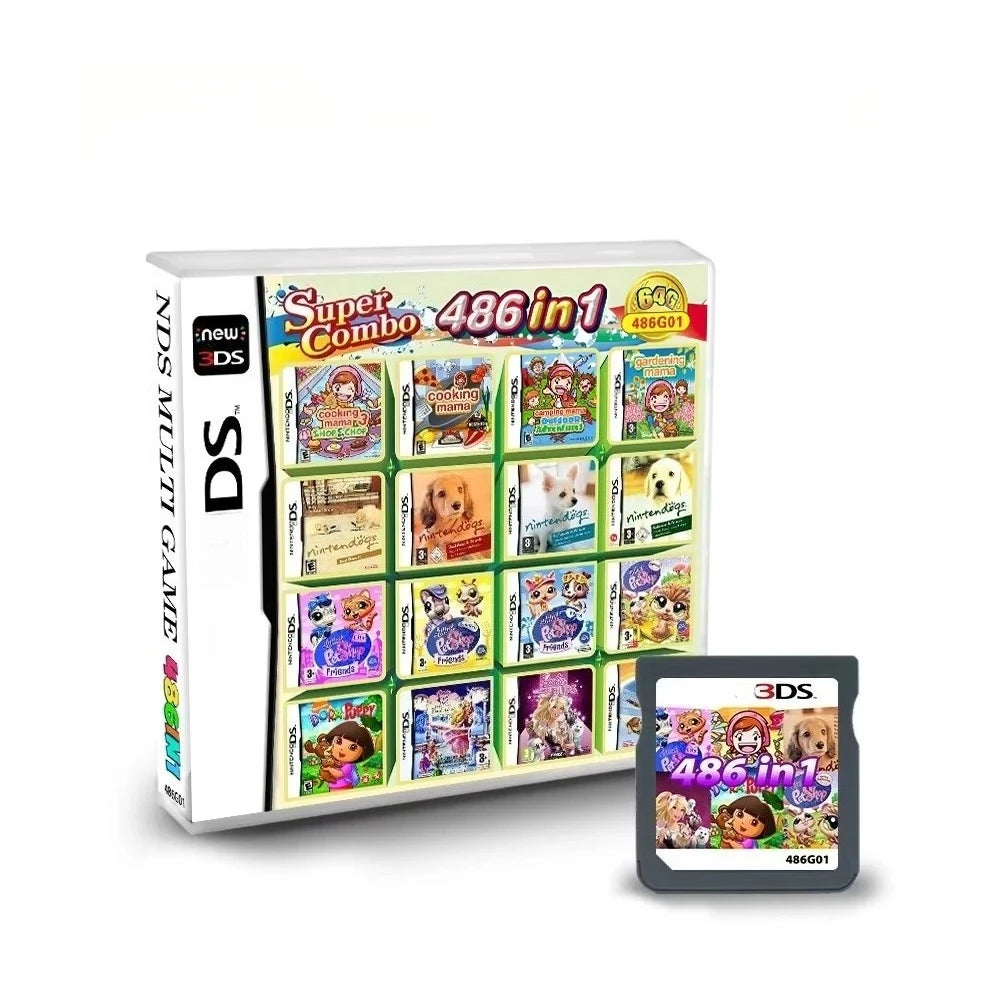 NDS Game Card 482in1 520in1 4300in1 500in1 468in1 Game Card Retro Game Collection  for 3DS, NDS