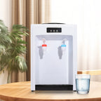 Water Dispenser, Electric Hot Water Dispenser,  Drinking Fountain Office Home Hot and Cold Table Drinking Machine