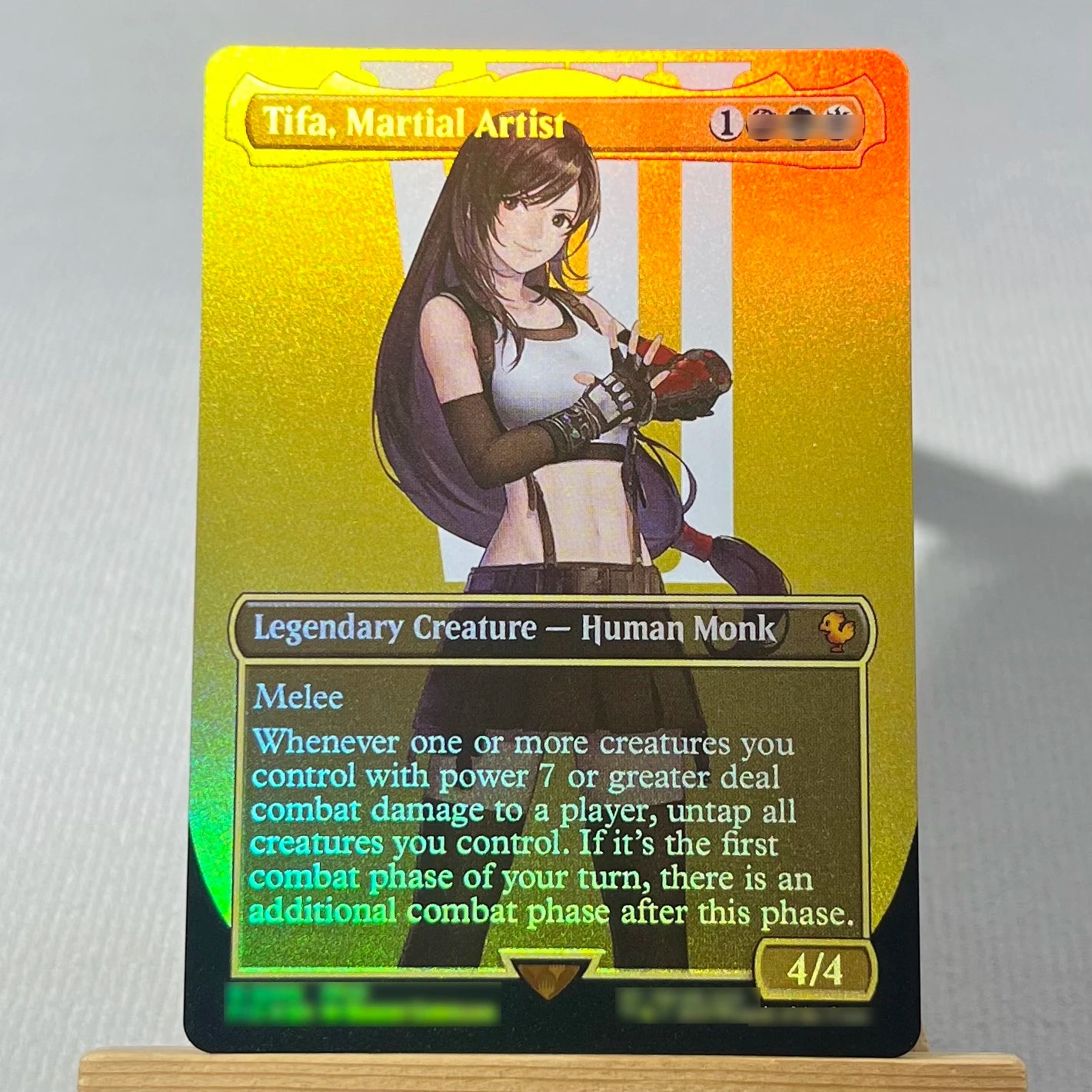 FCA FIN FIC PIP LTR FOIL4-002 magical cards Ancient Copper Dragon Tcg proxy Traveling Chocobo Celes, Rune Knight gathering