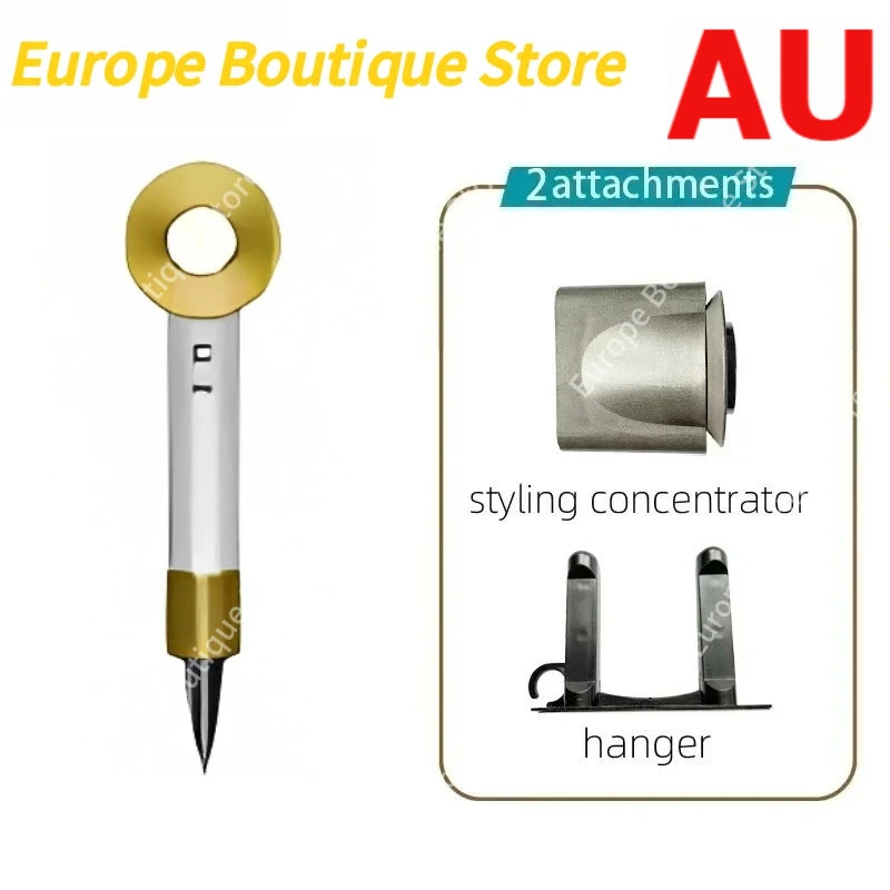 New Super Hair Dryer 220V Leafless Hair Dryer Personal Hair Care Styling Negative Ion Tool Schedule Negative Ion Electric Dryer