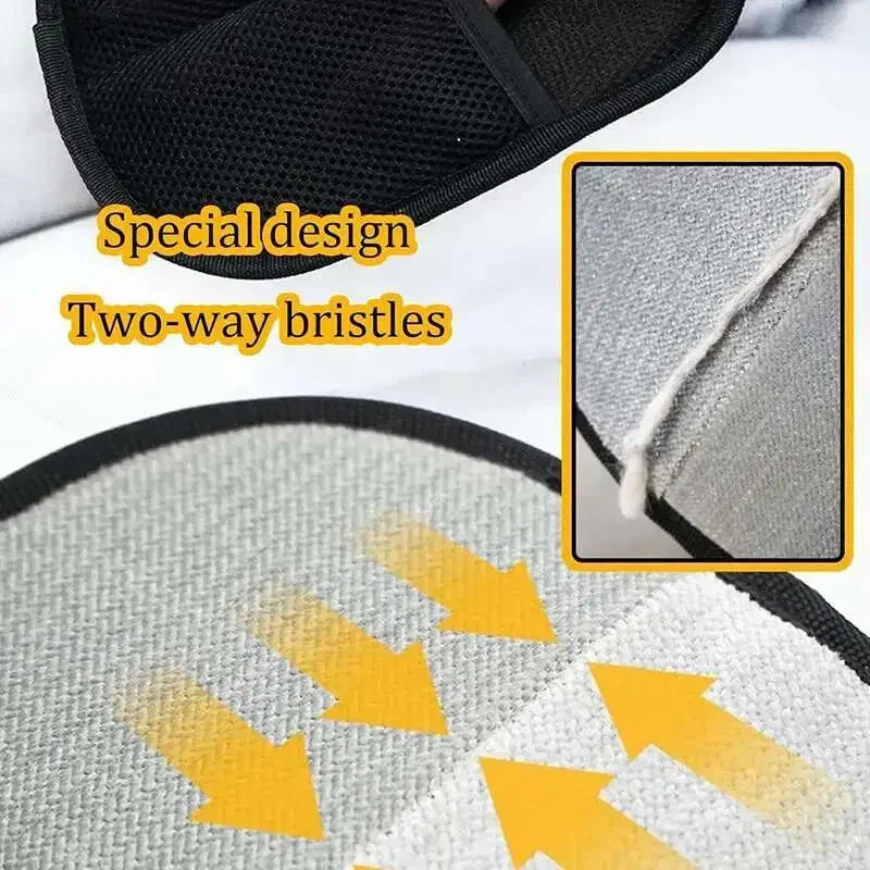 Pet Hair Cleaning Removal Gloves Pet Double-sided Grooming Glove Reusable Tool Sofa Carpets Cat Dog Hair Cleaning Tools 1~4pcs