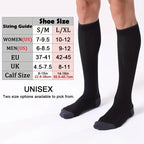 1/4 Pair Compression Socks Men Women 20-30mmhg - Circulation Support Socks Suitable Care Travel - Soft Breathable Sports Socks