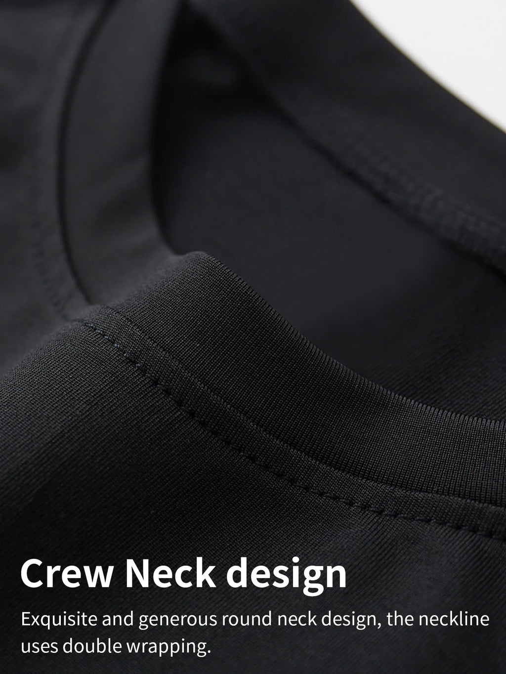 Women's Solid Color Crew Neck Fitted Long Sleeve Everyday Fitness T-Shirt