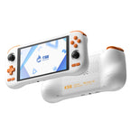 K56 Android 14 portable gaming console with 5.5-inch touchscreen and over 50 retro video game emulators for DC/MAME/SS