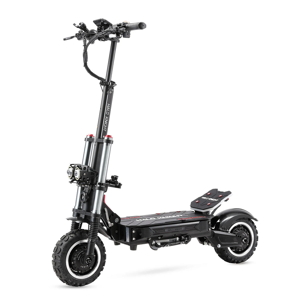 New HALO KNIGHT T107Pro Large Display Smart Escooter Adults 60V 38.4Ah Battery 3000W Dual Motor 95KM/H Powerful Electric Scooter