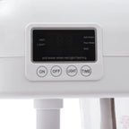Professional Face Steamer Nano-Ion Ozone Hot Mist Hot Mist with LCD Screen Adjustable Height for Salon Home Spa Aging Reduction