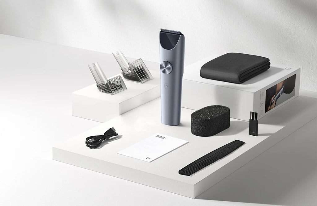 MIJIA Hair Clipper 2 Cutting Machine Trimmer Professional Clippers Titanium Alloy Blade Rechargeable Barber Shaver Cutter
