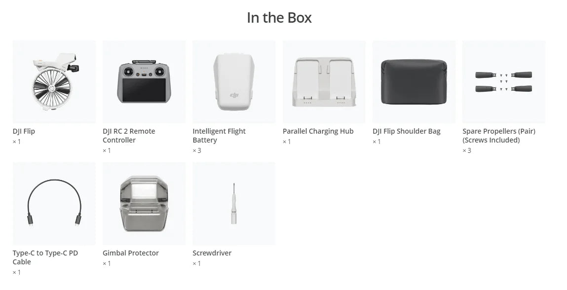 DJI Flip Camera Drone with 4K UHD Camera Under 249g 3-Axis Gimbal stability 44000ft/13km Video Transmission Original