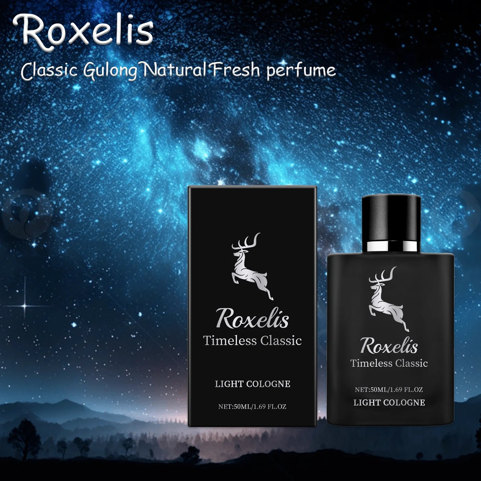 Roxelis Bergamot Perfume Classic Cologne Natural Fresh Hair Temperament Lasting Fragrance elegant Portable Perfume Main image