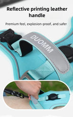 Anti Pull Dog Harness for Large Medium Dogs Reflective Escape Proof Tracker Chest Strap Breathable Adjustable Pet Supplies