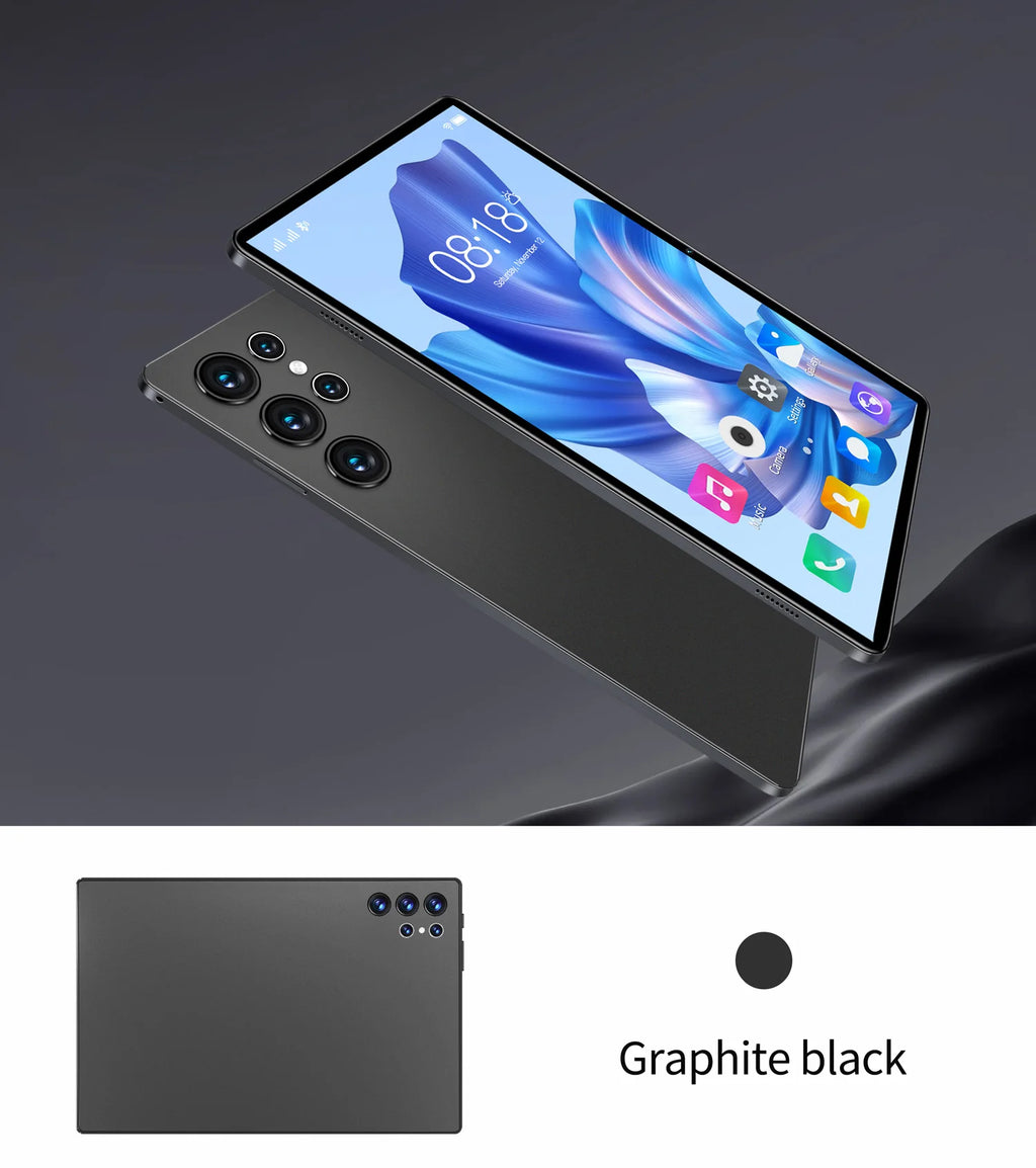 New Arrival 10.1 Inch Octa Core Android Tablets 6GB RAM 128GB ROM 4G Dual SIM Network AI Speed-up Tablet Bluetooth WiFi 6000mAh