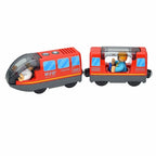 Locomotive Magnetic Car Electric Train Toys Fit All Brand Biro Wooden Diecast Slot Train Track Railway Educational Toys For Kids