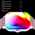 NEW 2025 Fashion SmartWatch Android Phone 2.01" Color Screen Full Touch Custom Dial Watch Women Bluetooth Call Smart Watch Men