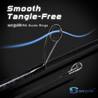 MIFINE JIG SMART SPIN Spinning Rod, Bass Fishing Rods, Lure Weight 4-18g/10-38g Saltwater Freshwater 2.29M