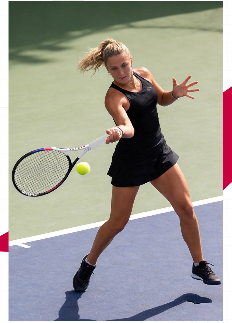 NEXUS Carbon Tennis Racket, Speed Aesthetic Design, Wide Stable Triangle Frame, Low Wind Resistance & High Control Power