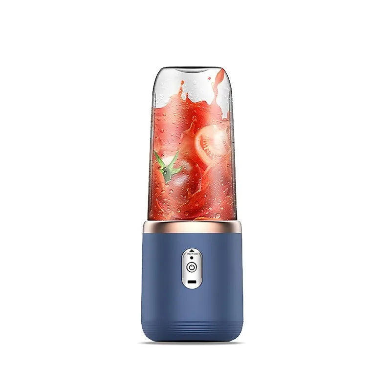 Portable Blender Bottle Electric 6 Blades Multifunction Juice Blender Fresh Juice Smoothie Blender Ice CrushCup Food Processor