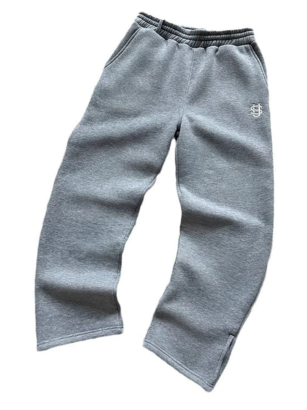 New Y2K Pants Personalized Pant Leg Zipper Embroidery Hip Hop Casual Joggers Men Pants Retro Straight Pants Tracksuit Streetwear