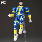 9L3D Superhero Team Invincible Boy Heroes Action Figure Lucky13 Dummy13 Multi-Colored T13 Multi-Jointed Collectible Toys Titan13