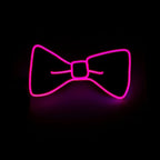 LED Glowing Bow Ties for Men Light Up Ties Personalized Night Club Concert Masquerade Accessory for Carnival Decor