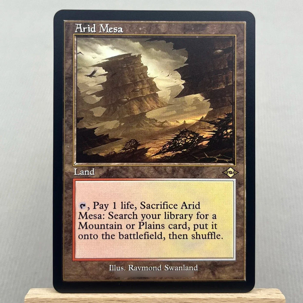 MH3 MH2 HOLO10-03 TCG magical Cards for Home Play Proxy fetch land Marsh Flats the Arid Mesa Misty Rainforest gathering