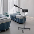 Portable Aesthetic Professional Height Adjustable Facial Steamer with LCD Screen and Wheels, Suitable for Beauty Salons and Home