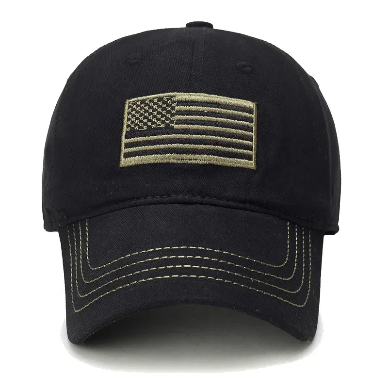 American Standard Men's Baseball Cap Four Seasons Outdoor Leisure Sun Hat Outdoor Fishing Hat