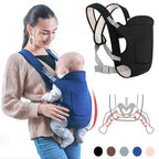 Baby Going Out Safety Carrier Sling Multifunctional Shoulder Baby Carrier Four Methods Front and Back Versatile for All Seasons