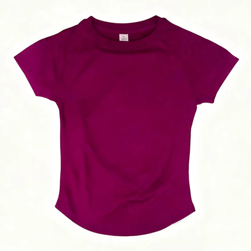 Short Sleeve Gym Top Women Clothes Yoga Top Seamless Sports Shirt Light Weight Fitness Workout Tee Sports Tops Active Wear Femme