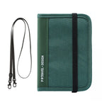 RFID Travel Wallet Passport Holder Credit Card Organizer Zipper Pouch Document Organizer Anti Theft Travel Accessories