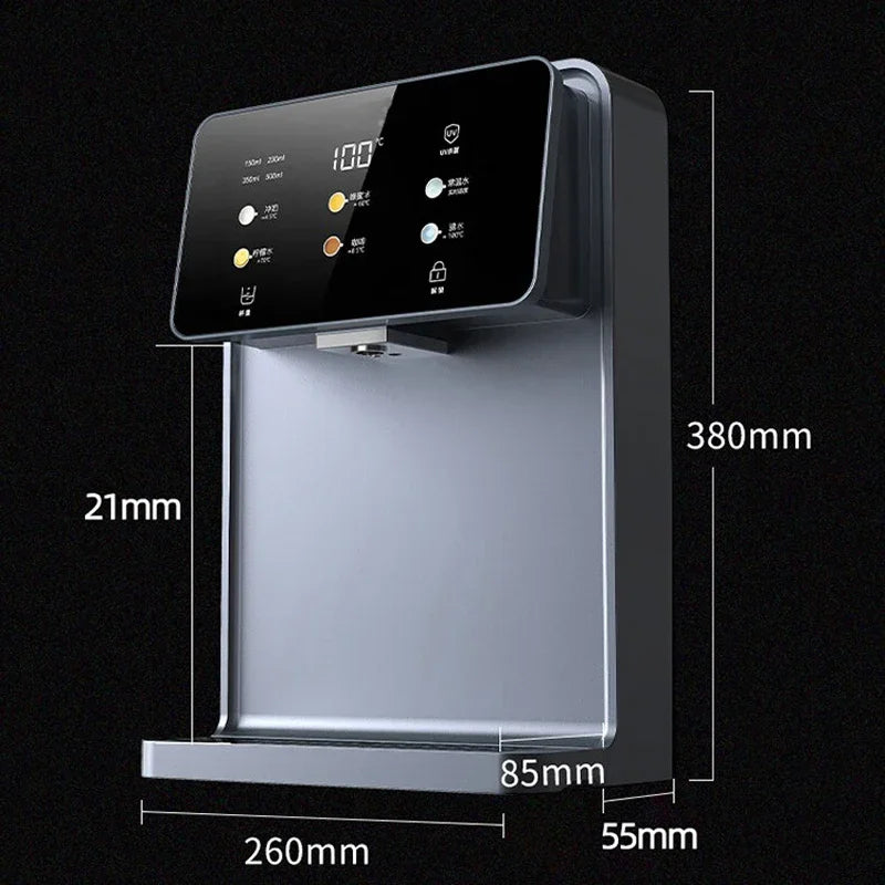 Wall-mounted Instant Hot Water Dispenser UV Sterilization Quantitative Water Outlet 100℃ Water Boiler Home Smart  Dispenser