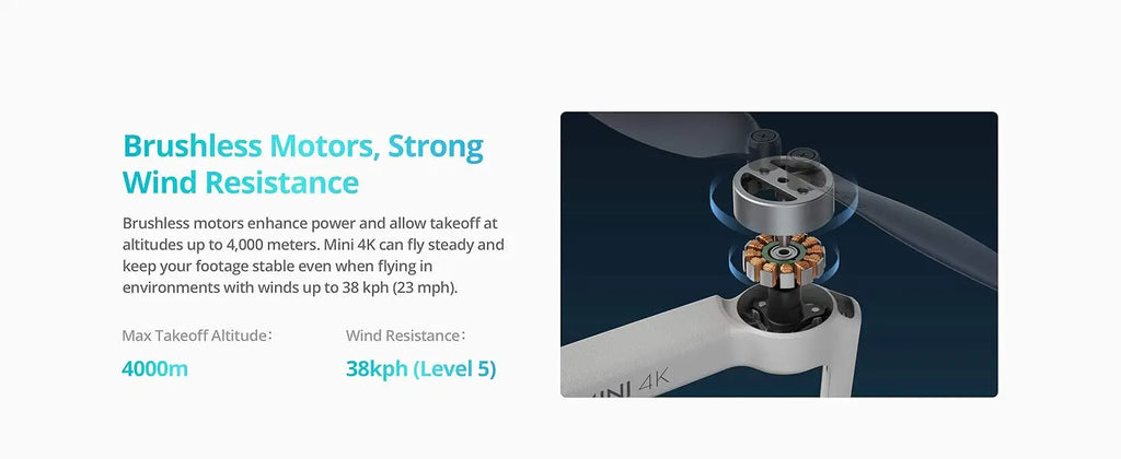 DJI Mini 4K Drone Camera 249g 3-Axis Gimbal Stabilization 10km Video Transmission Auto Return Resistance Long Battery Original C0