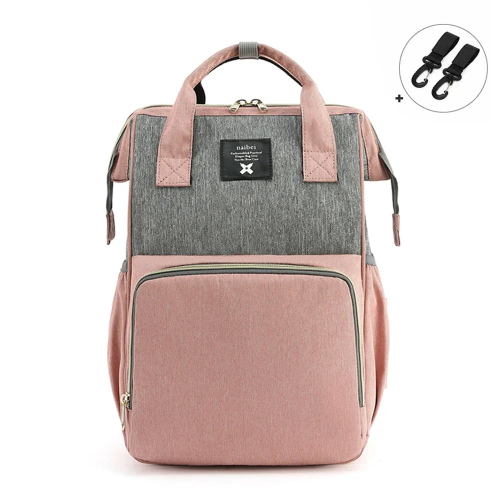 Nappy Changing Baby Nursing Bags Baby Diaper Bag Waterproof Backpack Fashion Mummy Maternity Mother Brand Mom Backpack for Mom