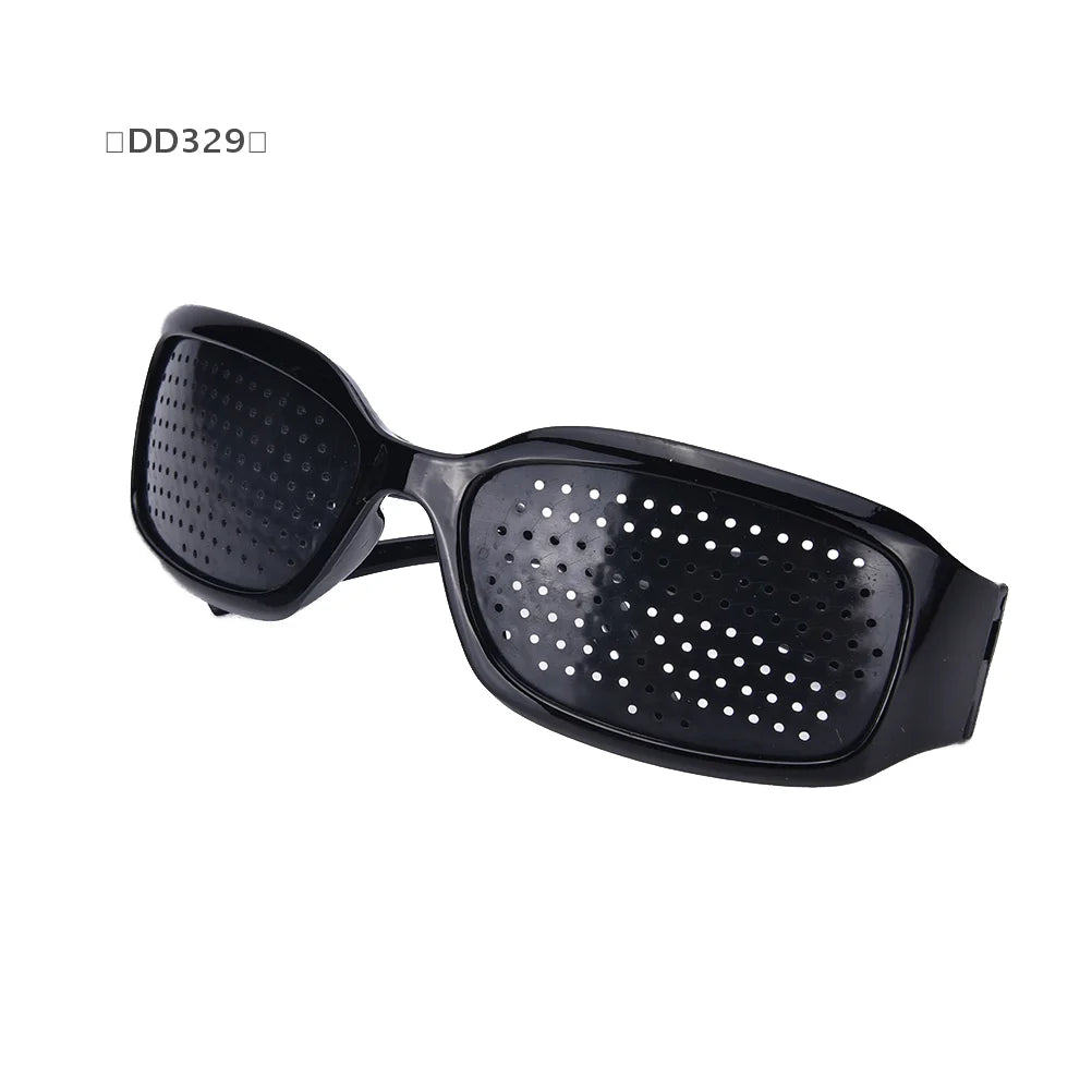 〔DD329〕 1 Pcs Glasses Vision Anti-fatigue Eyesight Care Improver Stenopeic Pin Pinhole Glasses,