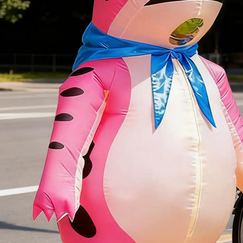 2025 Inflatable Frog Costume Funny Full Body Blow Up Cosplay Costume Suit for Adult Kids Halloween Quick Inflation Frog Suit
