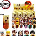 2025 Demon Slayer Hippers Blind Box Mini Action Figures Collectible Decoration Kids Toys Mystery Boxes Children Birthday Gifts