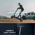 JOYOR E6-S Adult Electric Scooter 3200W Motor 60V31.5AH Battery Off-road EScooters NFC Unlock Hydraulic Brake Foldable E-Scooter