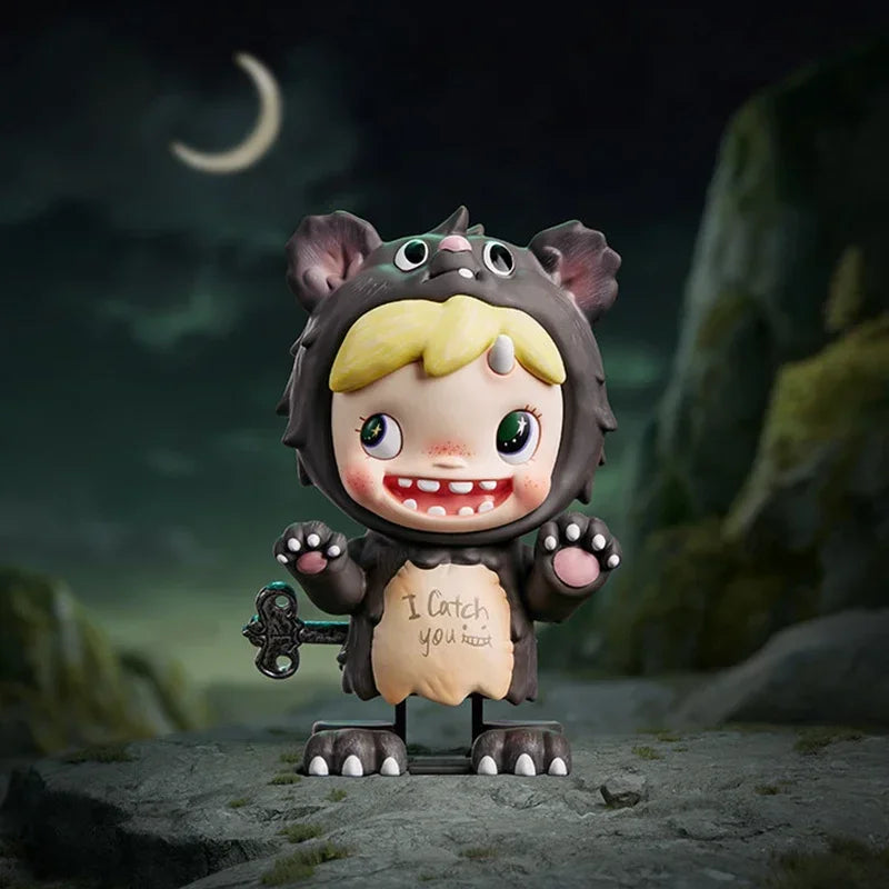 POP MART POLAR Monster Village Series Blind Box - Cute Anime Figure Ornaments Mystery Gift Doll - Original Toys for Collectors