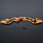 TOPARCHERY 25inch High-end ILF Bow Riser Aluminum CNC Material Right Hand for Professional Archer Competitive Sports Accessories