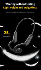 Lenovo New Real Bone Conduction Sport Headphone Wireless Earphone Bluetooth-compatible Headset Hands-free With Mic For Running