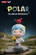 POP MART POLAR Monster Village Series Blind Box - Cute Anime Figure Ornaments Mystery Gift Doll - Original Toys for Collectors